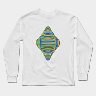 Design symbol geometric abstract Long Sleeve T-Shirt